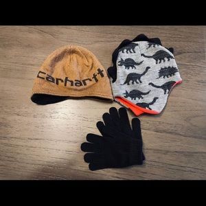 Toddler Beanie and glove lot